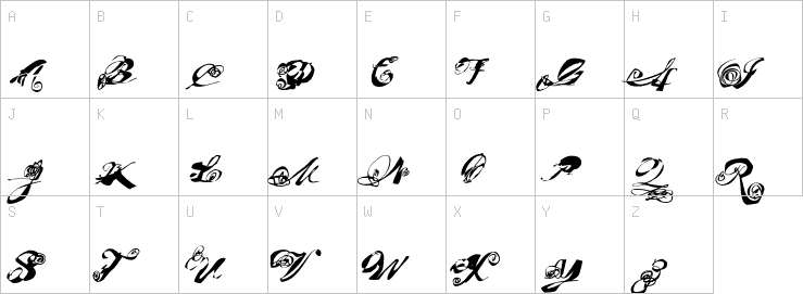 Uppercase characters