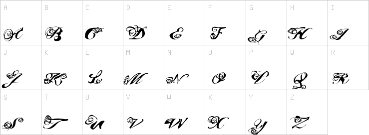 Uppercase characters