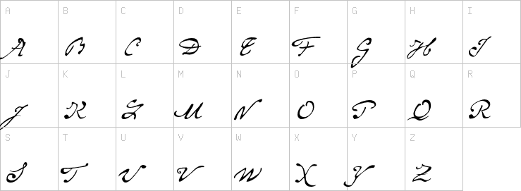 Uppercase characters