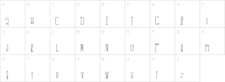 Uppercase characters