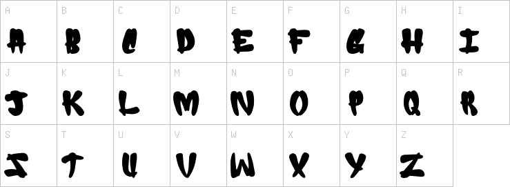 Uppercase characters