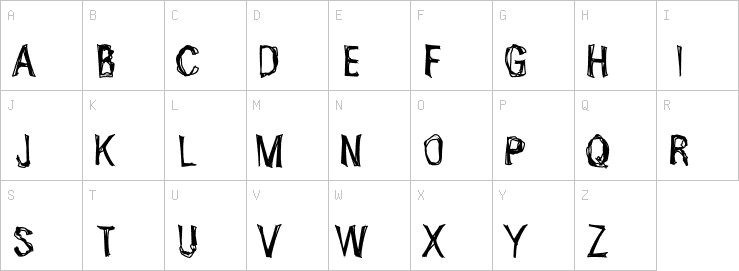 Uppercase characters