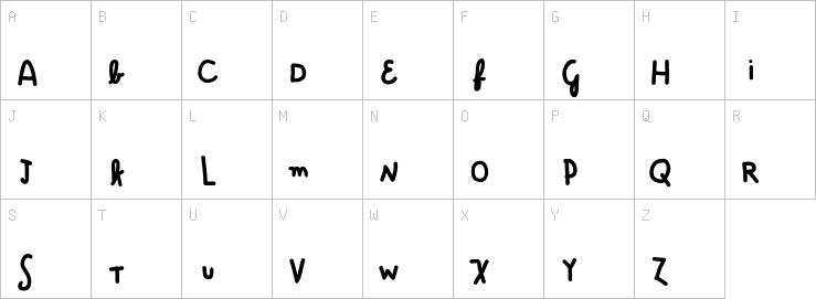 Uppercase characters