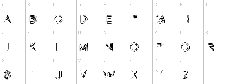Uppercase characters
