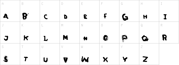 Uppercase characters