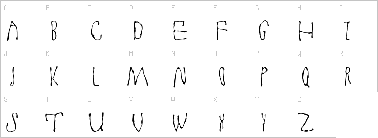 Uppercase characters