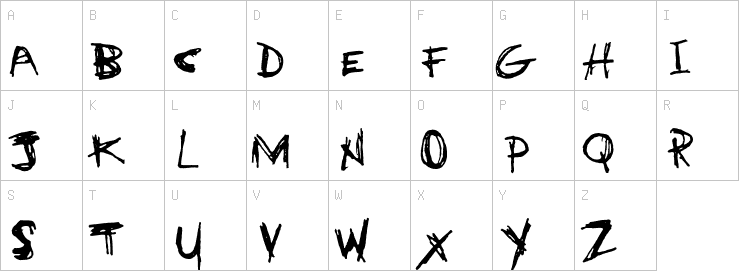 Uppercase characters
