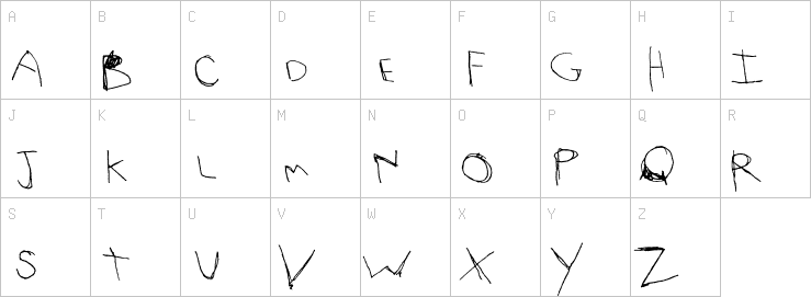 Uppercase characters