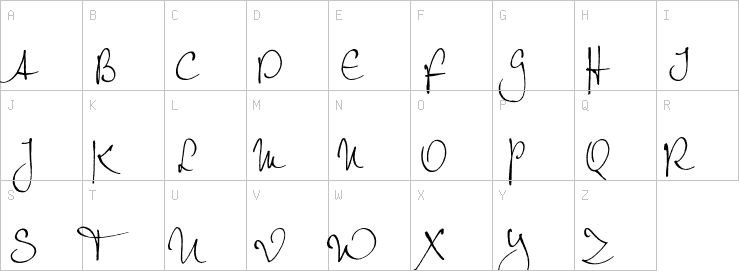 Uppercase characters