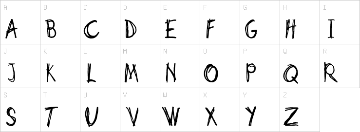 Uppercase characters
