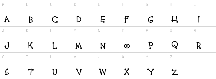 Uppercase characters