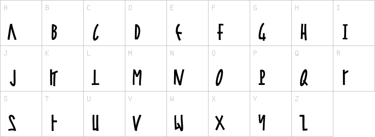 Uppercase characters