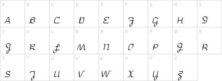 Uppercase characters