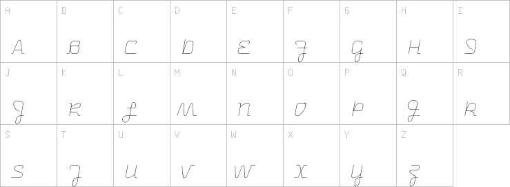 Uppercase characters