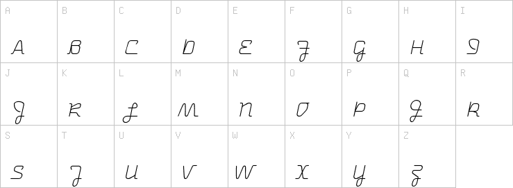 Uppercase characters