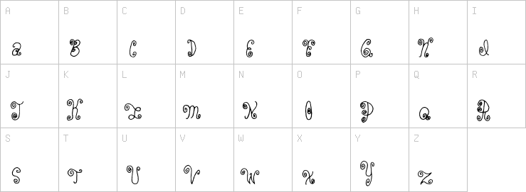 Uppercase characters