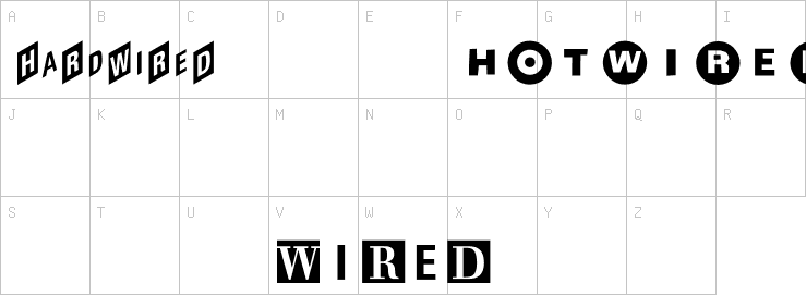 Uppercase characters