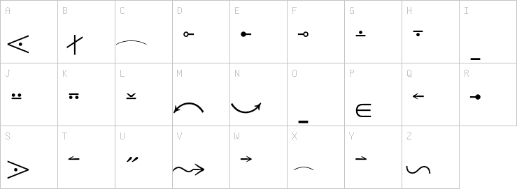 Uppercase characters