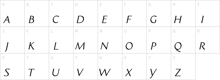 Uppercase characters