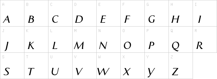 Uppercase characters
