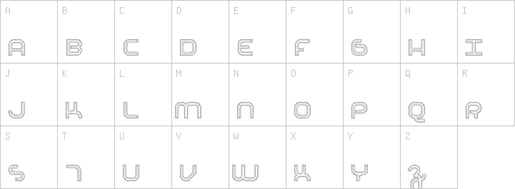 Uppercase characters