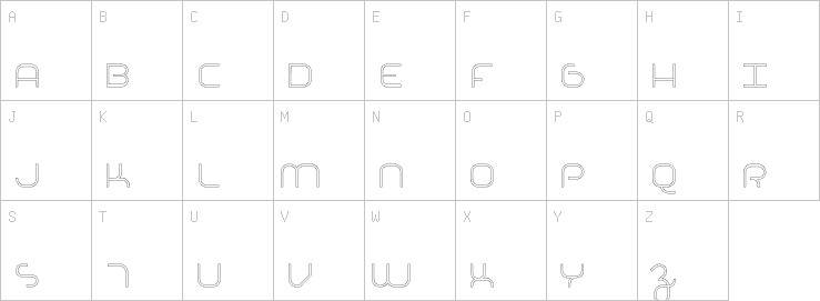 Uppercase characters