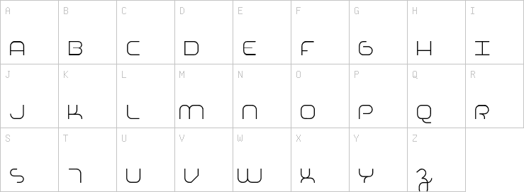 Uppercase characters