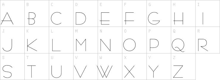 Uppercase characters