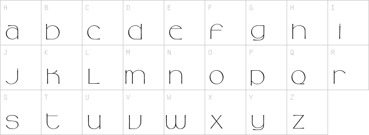 Uppercase characters