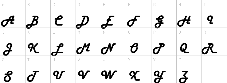 Uppercase characters