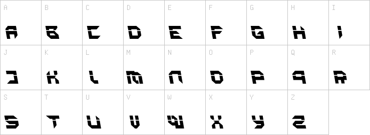 Uppercase characters