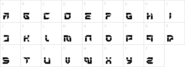 Uppercase characters