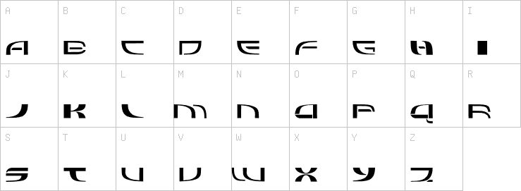 Uppercase characters