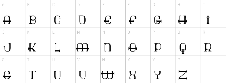 Uppercase characters