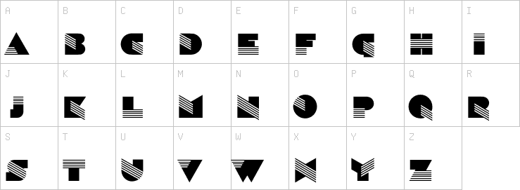 Uppercase characters