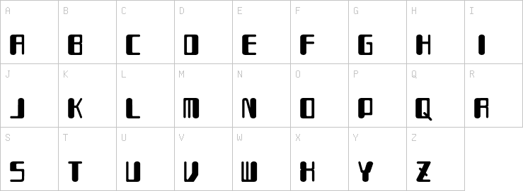 Uppercase characters