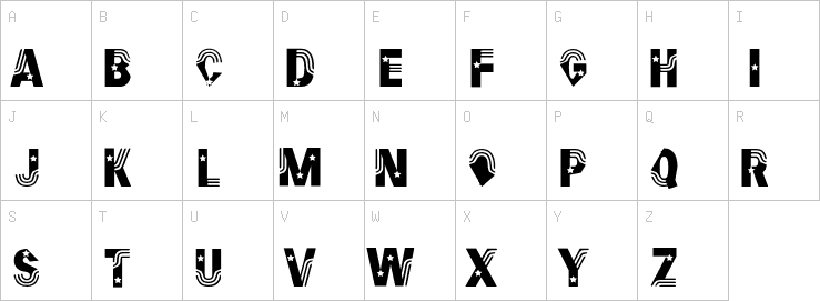 Uppercase characters