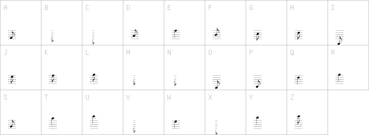 Uppercase characters