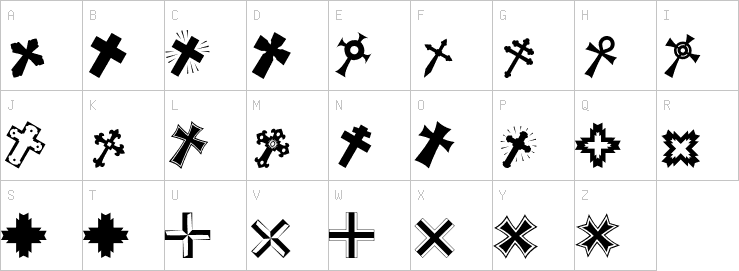 Uppercase characters
