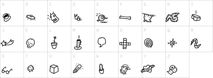 Uppercase characters
