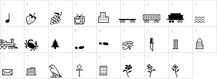 Uppercase characters