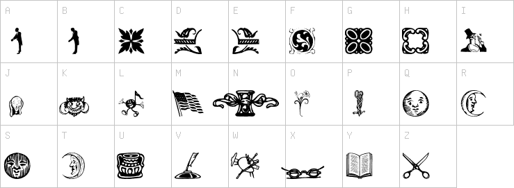 Uppercase characters
