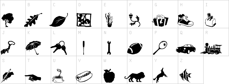 Uppercase characters