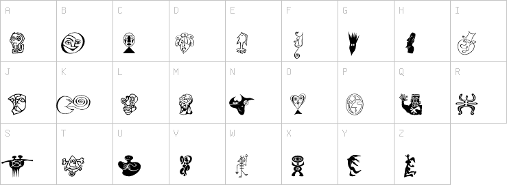 Uppercase characters