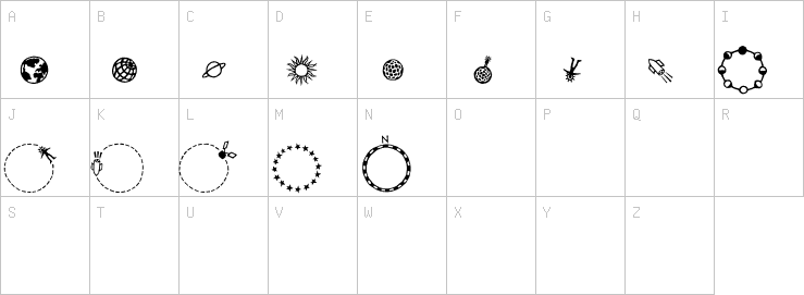 Uppercase characters
