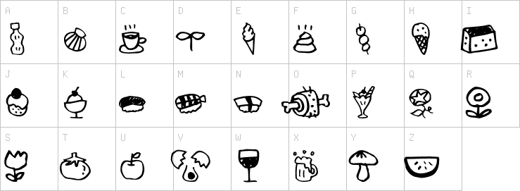 Uppercase characters