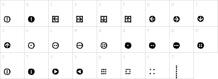 Uppercase characters