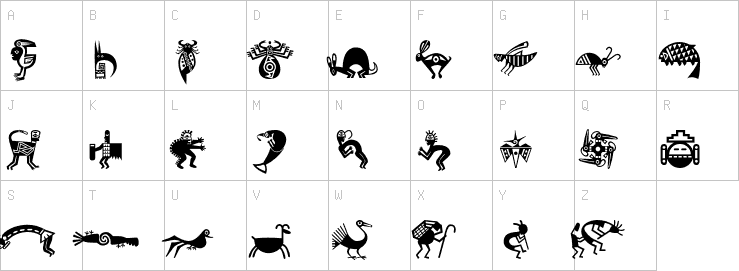 Uppercase characters