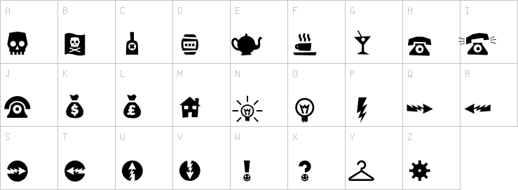 Uppercase characters