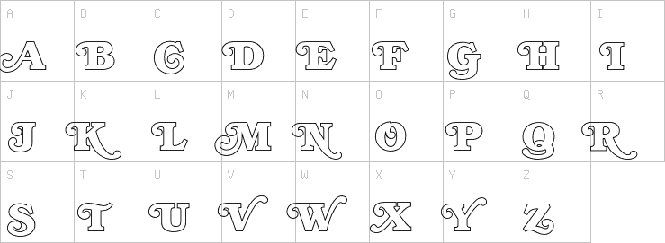 Uppercase characters